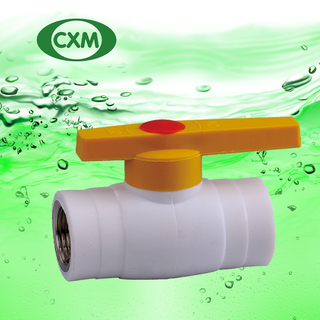 PPR Female Steel Ball Valve with Brass Thread XM4019